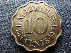 Mauritius II. Erzsébet 10 cent 1971  (id79786)