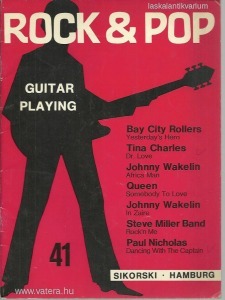 Rock&pop guitar playing 41 (kottagyűjtemény)