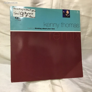 Bakelit lemez -Kenny Thomas – Thinking About Your Love Remixes  1991