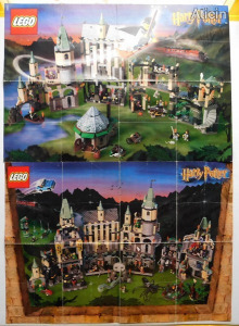 Lego Castle, Ninja, Star Wars, Belville, Harry Potter, Dinosaurs, Space, Train, poszter katalógus.