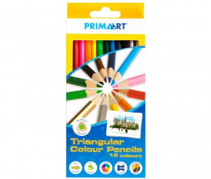 Prima Art háromszögletű színes ceruza - 12 Darab - Vatera.hu Kép