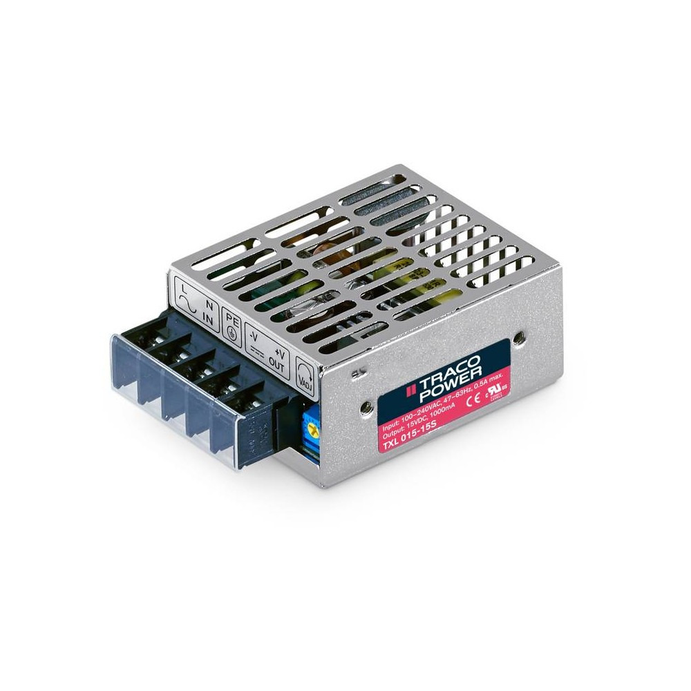 TracoPower TXL 035-0524D AC/DC beépíthető tápegység 4.0 A 35 W 5 V/DC 1 db
