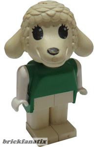 Lego figura Fabuland Figure Lamb 2