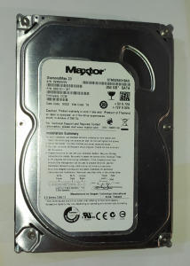 Maxtor 250GB HDD merevlemez SATA 100/100 #8V2V