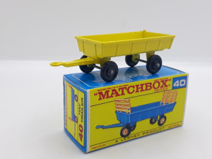 Matchbox MOKO / Regular Wheels. Hay Trailer + Utángyártott Doboz.