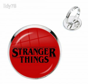 Strager Things gyűrű (piros)