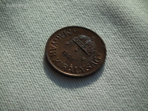 1935 bronz 1 fillér