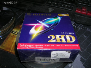 Fujifilm MF2HD 10 Disks, 1,44 MB IBM formatted