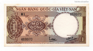 Dél-Vietnam 1 Dong Bankjegy 1964 P15a