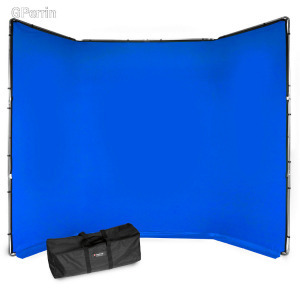 Manfrotto Chroma Key FX 4x2.9m kék háttér kit, bluescreen