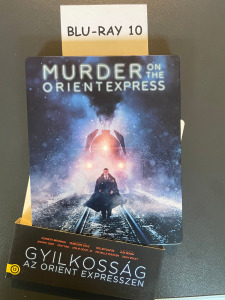 karcmentes BLU-RAY 10 Gyilkosság az Orient Expresszen steelbook - Johnny Depp, Penélope Cruz