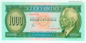 1983 1000 forint C  UNC