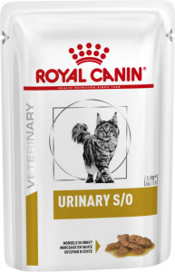 Royal Canin Urinary S/O Gravy - szószos nedves gyógytáp felnőtt macskák részére hugyúti problémák...