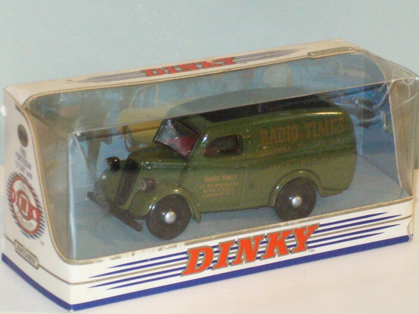 Miniature Matchbox 1/43 - Ford E83W Van + Remorque Pompiers 1950 (boîte)