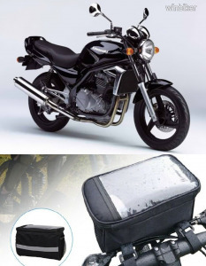Motor motorkerékpár kerékpár robogó kormánytáska kormány táska hengertáska gps mobiltartó ebike