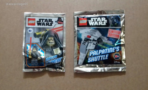 Palpatine + Palpatine SHUTTLE: bontatlan limitált Star Wars LEGO -k