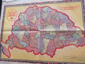 Az ezeréves Magyarország térkép