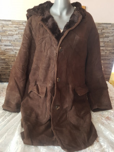 Nagyon szép meleg minőségi IRHA kabát L-XL-XXL-es méret (meghosszabbítva: 3339755840) - Vatera.hu Kép