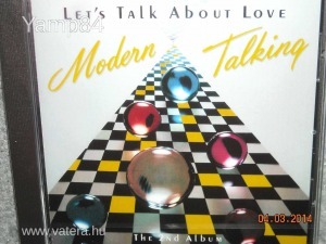 MODERN TALKING The 2nd Album LETS TALK ABOUT LOVE CD ÚJ gyári bontatlan
