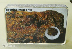 METEORIT Dronino > Világ ritka meteoritjai > DÍSZDOBOZOS gyűjtemény > különleges meteorit