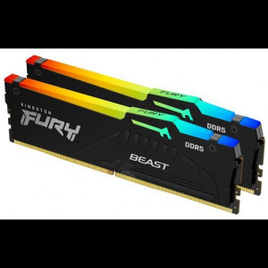 Kingston FURY Beast RGB 16GB (2x8GB) DDR5 6000MHz (KF560C40BBAK2-16)
