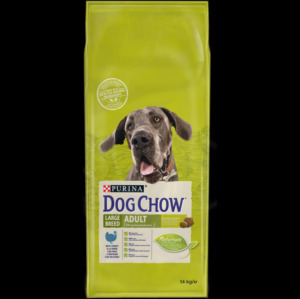 DOG CHOW Large Breed Adult Pulykával száraz kutyaeledel 14kg