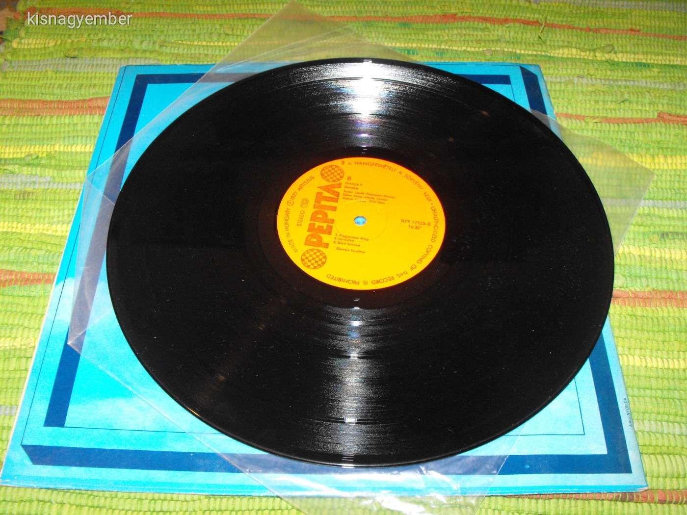 Omega Időrabló  Lp Bakelit lemez  Pepita 1977.