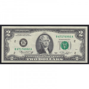 USA, 2 dollars 1976 UNC