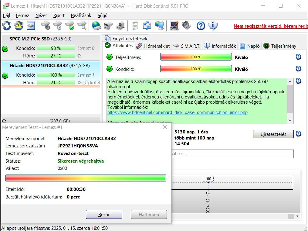 Hitachi 1TB HDS721010CLA332 3.5 SATA (Gebraucht) in Lachen SZ für CHF