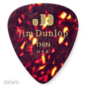Dunlop - 483P Classic Celluloid Thin gitár pengető