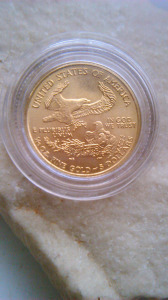 American Eagle - USA sas -1/10 uncia arany - 5 dollár