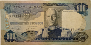 Angola 500 escudo 1972 3.