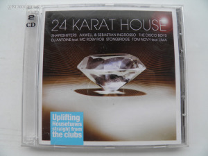 24 KARAT HOUSE  - Dupla Válogatás CD ! MEGA RITKASÁG !