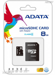 ÚJ!!! ADATA 16GB-os microSDHC Class10 memóriakártya!!!
