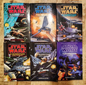Star Wars X-Szárnyúak 1-6 egyben Zsiványkomandó - Wedge játszmája - Krytos csapda - Bactaháború