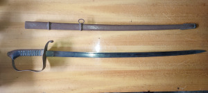 1861M gyalogtiszti kard eredeti állapotában