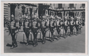 Budapest - országházi díszőrség, 1935 körül (T)