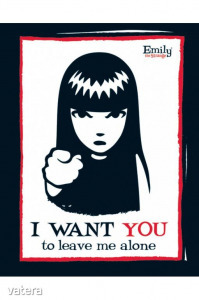 EMILY THE STRANGE - I WANT YOU plakát, poszter