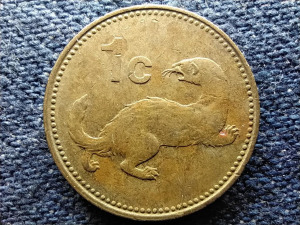 Málta menyét 1 cent 1986 (id49964)