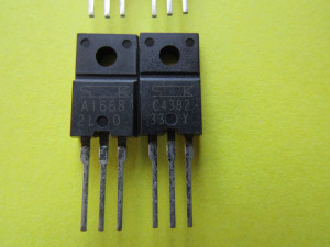 Sanken 2SA1668-2SC4382, tranzisztor-párok