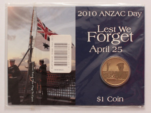 Ausztrália 1 dollár 2010 - Anzac