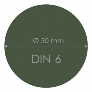 Védőüveg DIN 6 50mm