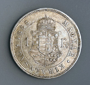 Ferenc József ezüst Forint 1883 K.B.
