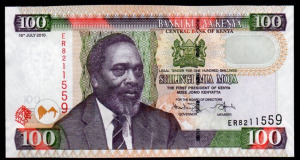 Kenya 100 shilingi UNC 2010