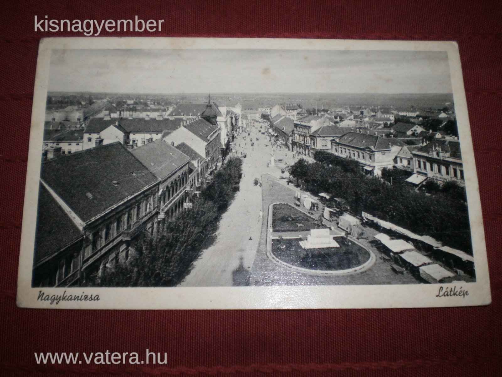 Nagykanizsa Látkép 1940.    BL