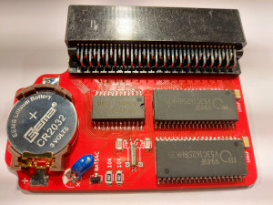Commodore Amiga 600 1MB memória bővítő órával