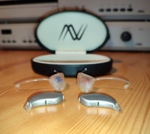 2x tesztelt profi OTICON RIA2 PRO hearing aids hörverstarker Hallókészülék