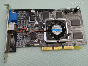 NVIDIA GeForce MX460N 64M retro AGP videokártya.