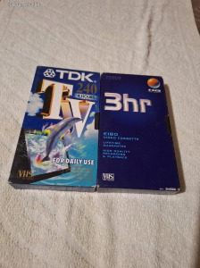 VHS kazetta csomag