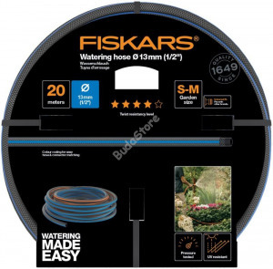 Fiskars Locsolótömlő 13mm 1/2col 20m Q4 - 1027104